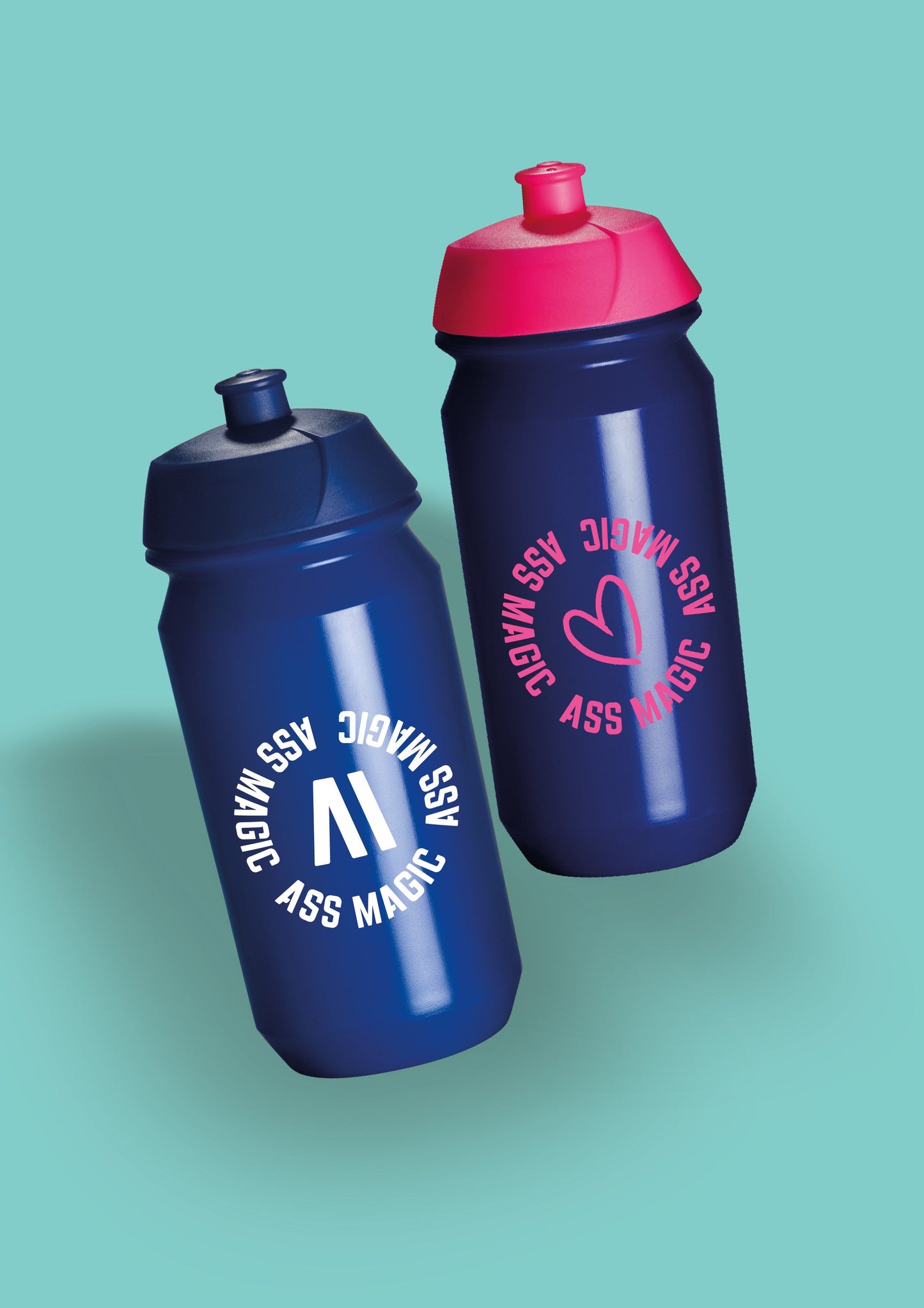 ASS MAGIC Tacx Water Bottle - Badge with Wordmark- 500ml